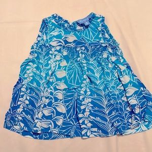 Blue ginger Hawaiian dress